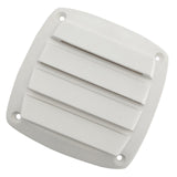 Maxbell Rectangle Air Hose thru Vent 5" Air Exhaust ABS Plastic for Boat White Vent