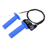 Maxbell Twist Throttle Cable Stainless Steel Silicone for 150cc-250cc ATV Blue
