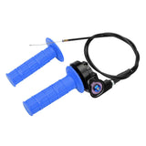 Maxbell Twist Throttle Cable Stainless Steel Silicone for 150cc-250cc ATV Blue