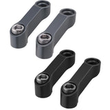 Maxbell Motorbike Mirror Extender Adapters Aluminum Alloy Replaces for Yamaha Grey