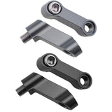 Maxbell Motorbike Mirror Extender Adapters Aluminum Alloy Replaces for Yamaha Grey