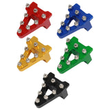Maxbell CNC Motorcycle Foot Brake Pedal Plate Tip for Pit Bikes Durable Premium Red