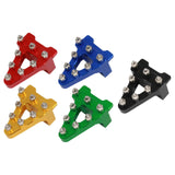 Maxbell CNC Motorcycle Foot Brake Pedal Plate Tip for Pit Bikes Durable Premium Red