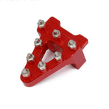 Maxbell CNC Motorcycle Foot Brake Pedal Plate Tip for Pit Bikes Durable Premium Red