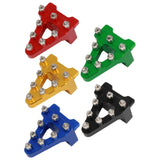 Maxbell CNC Motorcycle Foot Brake Pedal Plate Tip for Pit Bikes Durable Premium Red