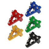 Maxbell CNC Motorcycle Foot Brake Pedal Plate Tip for Pit Bikes Durable Premium Red