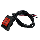 Maxbell Motorcycle Headlight Switch 7/8 inch 22mm Handlebar Toggle Switch