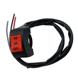 Maxbell Motorcycle Headlight Switch 7/8 inch 22mm Handlebar Toggle Switch