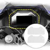 Maxbell 2 Pieces Instrument Cluster Scratch Protection Film for Yamaha R15 V4