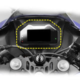 Maxbell 2 Pieces Instrument Cluster Scratch Protection Film for Yamaha R15 V4