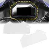 Maxbell 2 Pieces Instrument Cluster Scratch Protection Film for Yamaha R15 V4