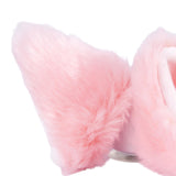 Maxbell Ear Sticker Bicycle Scooter Helmet Accessory Easily Attach Pink