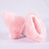 Maxbell Ear Sticker Bicycle Scooter Helmet Accessory Easily Attach Pink