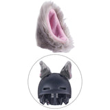 Maxbell Ear Sticker Bicycle Scooter Helmet Accessory Easily Attach Light Grey