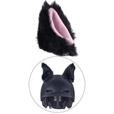 Maxbell Ear Sticker Bicycle Scooter Helmet Accessory Easily Attach Black
