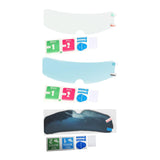 Maxbell Helmet Anti Fog Film Waterproof Fog Proof Durable for Motorcycle Helmet paste inside