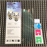 Maxbell Helmet Anti Fog Film Waterproof Fog Proof Durable for Motorcycle Helmet paste inside
