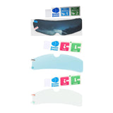 Maxbell Helmet Anti Fog Film Waterproof Fog Proof Durable for Motorcycle Helmet paste inside