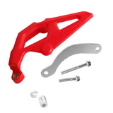 Maxbell Motorcycle Drive Sprocket Cover Case Saver for NC450 Engine Durable Red