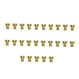 Maxbell 25 Pieces Carburetor Main Jet for Scooter ATV Replaces Accessories Durable