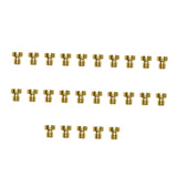Maxbell 25 Pieces Carburetor Main Jet for Scooter ATV Replaces Accessories Durable