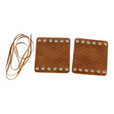 Maxbell Universal Motorcycle Hand Grips Cover for Most Motorbikes All Handgrips Brown