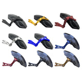 Maxbell Carbon Fiber Motorcycle Rear Wheel Fender Mudflap for Niu Technologies 2nd Generation Black