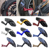 Maxbell Carbon Fiber Motorcycle Rear Wheel Fender Mudflap for Niu Technologies 2nd Generation Black