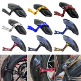 Maxbell Carbon Fiber Motorcycle Rear Wheel Fender Mudflap for Niu Technologies 2nd Generation Black
