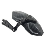 Maxbell Carbon Fiber Motorcycle Rear Wheel Fender Mudflap for Niu Technologies 2nd Generation Black