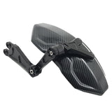 Maxbell Carbon Fiber Motorcycle Rear Wheel Fender Mudflap for Niu Technologies 2nd Generation Black