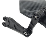 Maxbell Carbon Fiber Motorcycle Rear Wheel Fender Mudflap for Niu Technologies 2nd Generation Black