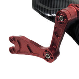 Maxbell Carbon Fiber Motorcycle Rear Wheel Fender Mudflap for Niu Technologies 2nd gens red