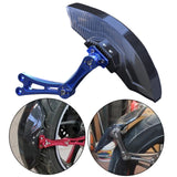 Maxbell Carbon Fiber Motorcycle Rear Wheel Fender Mudflap for Niu Technologies 1st Generation Blue