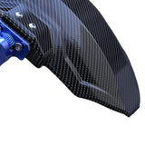Maxbell Carbon Fiber Motorcycle Rear Wheel Fender Mudflap for Niu Technologies 1st Generation Blue