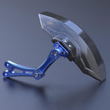 Maxbell Carbon Fiber Motorcycle Rear Wheel Fender Mudflap for Niu Technologies 1st Generation Blue