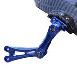 Maxbell Carbon Fiber Motorcycle Rear Wheel Fender Mudflap for Niu Technologies 1st Generation Blue