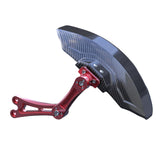 Maxbell Carbon Fiber Motorcycle Rear Wheel Fender Mudflap for Niu Technologies 1st gens red