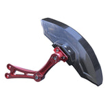 Maxbell Carbon Fiber Motorcycle Rear Wheel Fender Mudflap for Niu Technologies 1st gens red