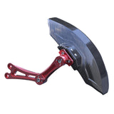 Maxbell Carbon Fiber Motorcycle Rear Wheel Fender Mudflap for Niu Technologies 1st gens red
