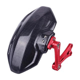 Maxbell Carbon Fiber Motorcycle Rear Wheel Fender Mudflap for Niu Technologies 1st gens red