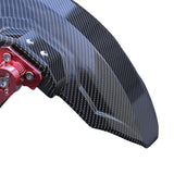 Maxbell Carbon Fiber Motorcycle Rear Wheel Fender Mudflap for Niu Technologies 1st gens red