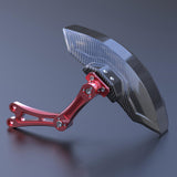 Maxbell Carbon Fiber Motorcycle Rear Wheel Fender Mudflap for Niu Technologies 1st gens red