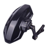 Maxbell Carbon Fiber Motorcycle Rear Wheel Fender Mudflap for Niu Technologies 1st Generation Black
