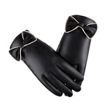 Maxbell Winter Leather Gloves Touchscreen Thermal for Women Outdoor Sport