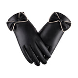 Maxbell Winter Leather Gloves Touchscreen Thermal for Women Outdoor Sport