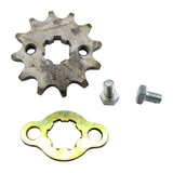 Maxbell Front Engine Sprocket 428 17mm 12T Repair Set for Motorcycle Bike