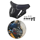 Maxbell Motorcycle Windshield Motorbike Wind Deflector for Yamaha FZ09 Black