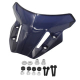 Maxbell Motorcycle Windshield Motorbike Wind Deflector for Yamaha FZ09 Blue