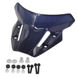 Maxbell Motorcycle Windshield Motorbike Wind Deflector for Yamaha FZ09 Blue